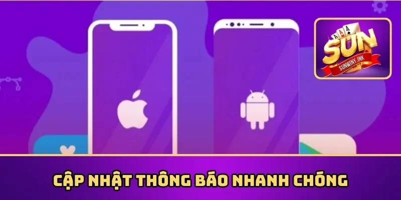 Ứng dụng giúp cập nhật thông báo nhanh chóng